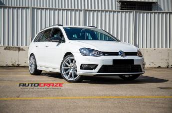 VOLKSWAGEN GOLF ESSEN SILVER MACHINED FACE